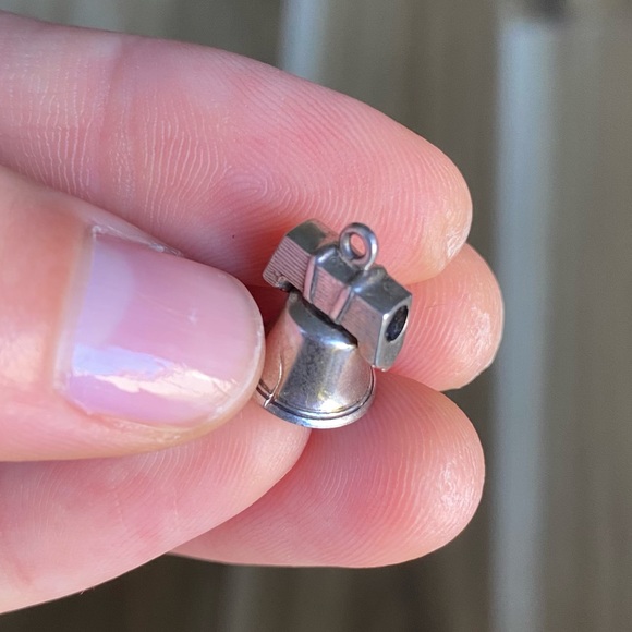 Rare Vintage Tiny Little Bell Jewelry Charm - Picture 3 of 8